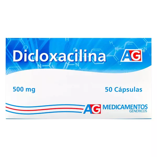 Dicloxacilina 500 Mg