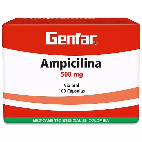 Ampicilina 500 Mg