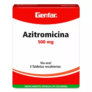 Azitromicina 500 Mg