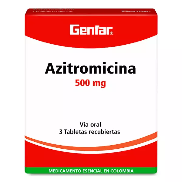 Azitromicina 500 Mg