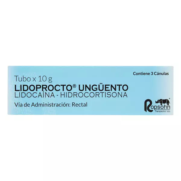 Lidoprocto Unguento Tbo