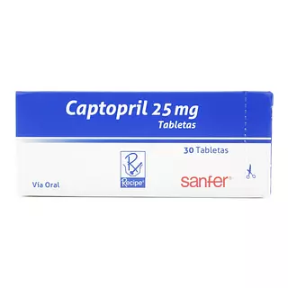 Captopril 25 Mg