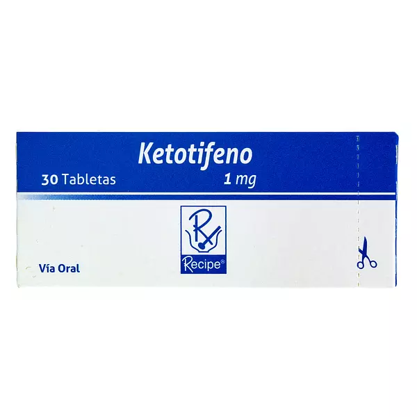 Ketotifeno 1 Mg