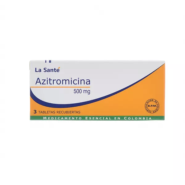 Azitromicina 500 Mg