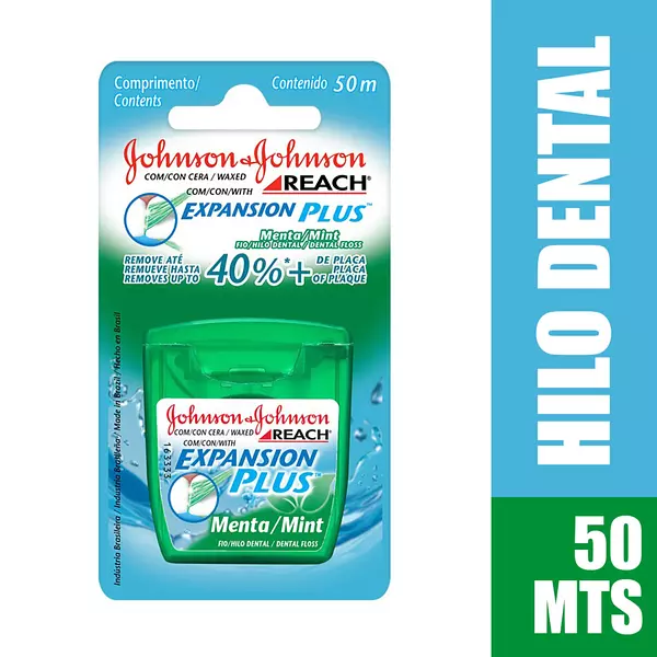 Seda Dental Reach Johnson & Johnson Hilo Menta 