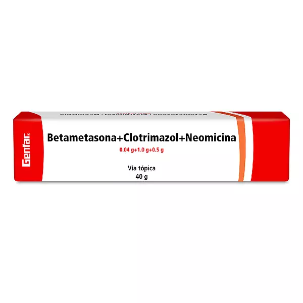 Betametasona+Clotrimazol+Neomicina Crema Tbo