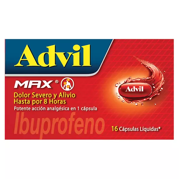 Advil Max Capsulas