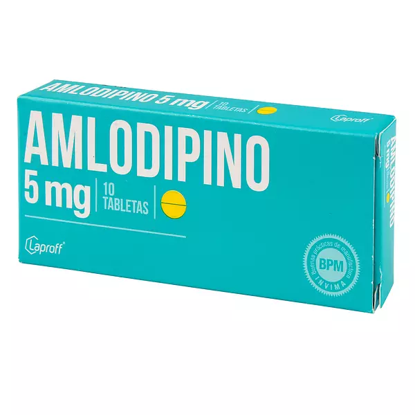 Amlodipino 5 Mg lp