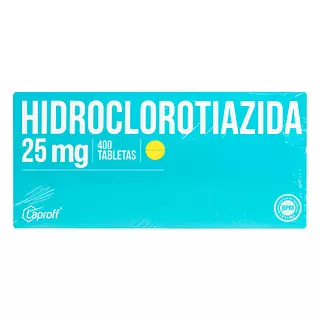 Hidroclorotiazida 25 Mg