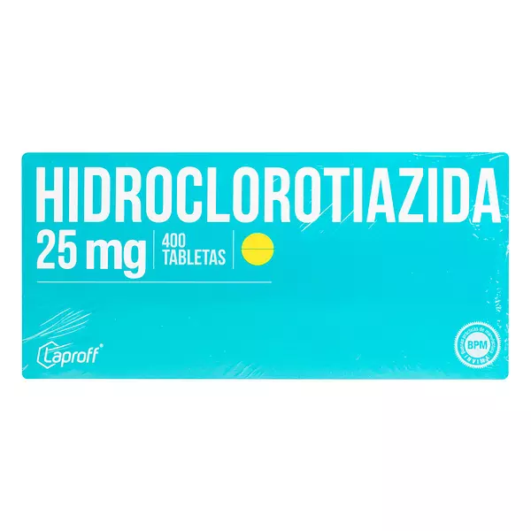 Hidroclorotiazida 25 Mg