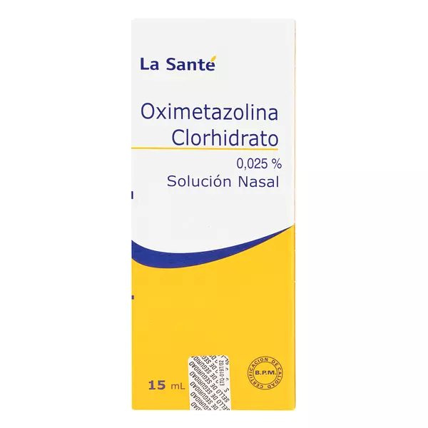 Oximetazolina 0.025% Pediatrico