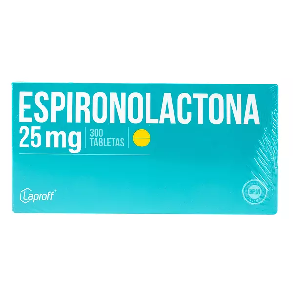 Espironolactona 25 Mg