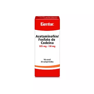 Acetaminofen 325/30 Mg