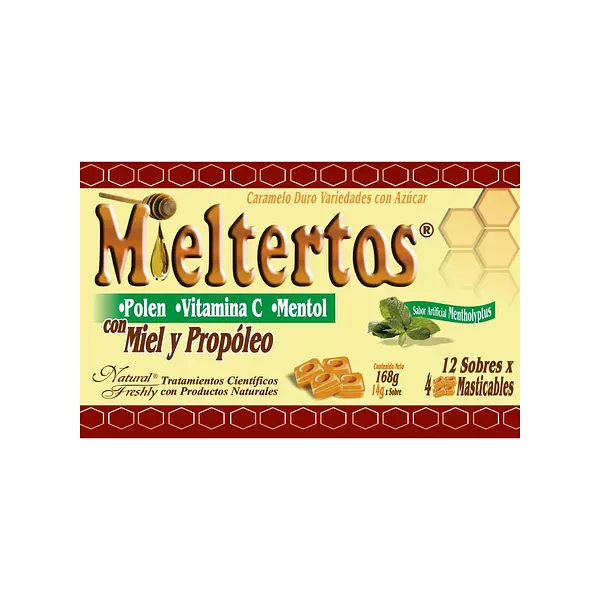 Mieltertos Pastillas Masticables