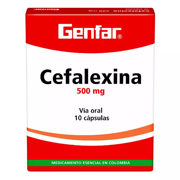 Cefalexina 500 Mg