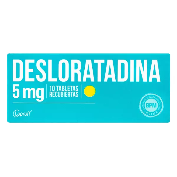 Desloratadina 5 Mg