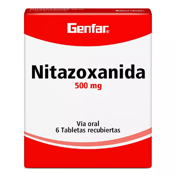 Nitazoxanida 500 Mg