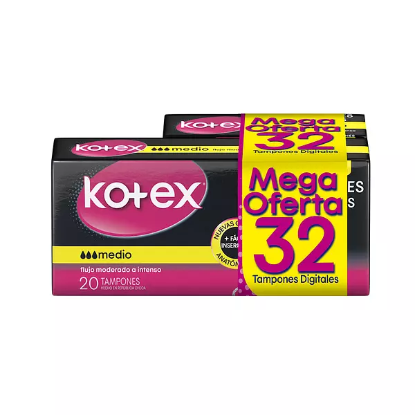 Tampones Kotex Ev.Digital Medio