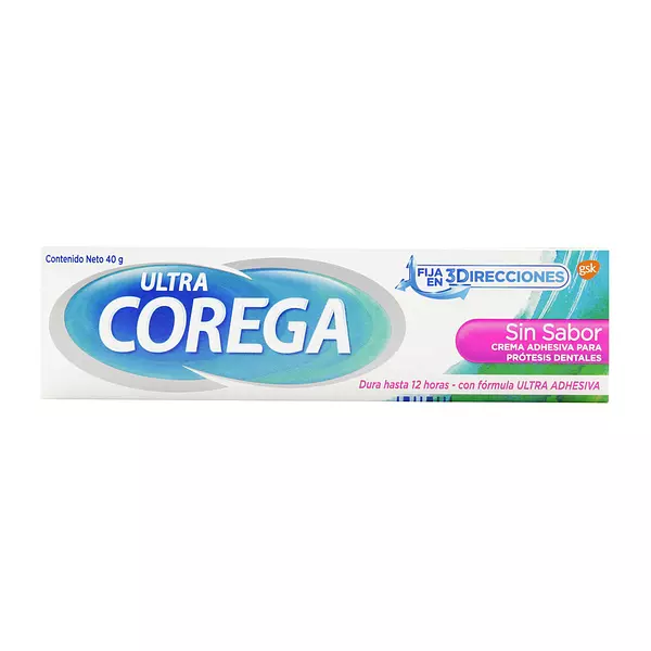 Crema Corega 3D.Ultra Sin Sabor