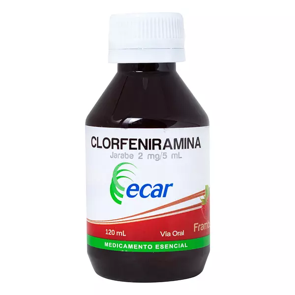 Clorfeniramina Jarabe 2 Mg/ 5 Ml