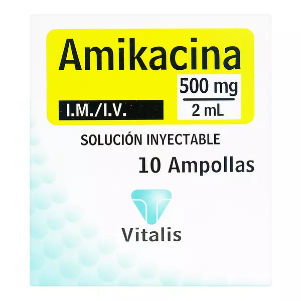 Amikacina 500 Mg/2