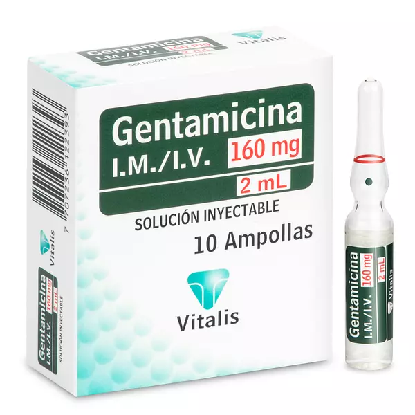 Gentamicina 160 Mg/2