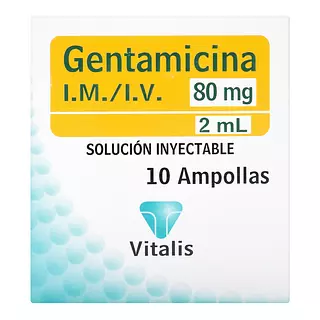 Gentamicina 80 Mg/2