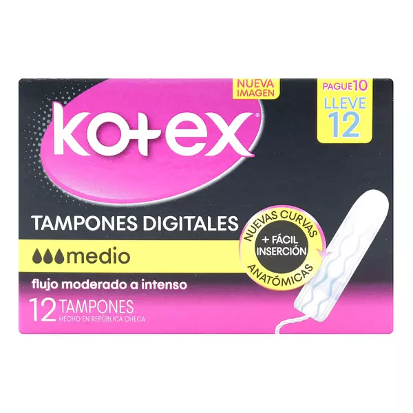 Tampones Dig.Kotex Med