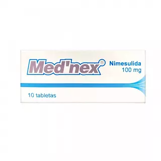 Mednex Nimesulida De 100 Mg