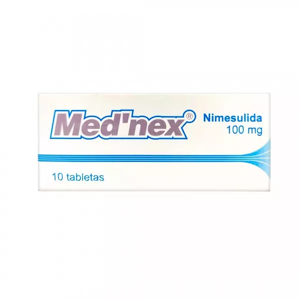 Mednex Nimesulida De 100 Mg