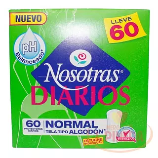 Protectores Nosotras Norm.60Und Caja