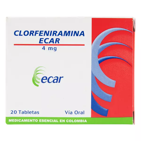 Clorfeniramina 4 Mg