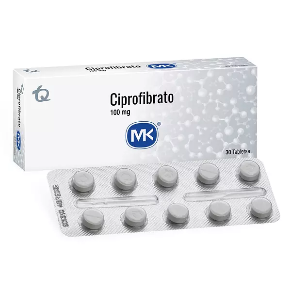 Ciprofibrato Mk 100Mg