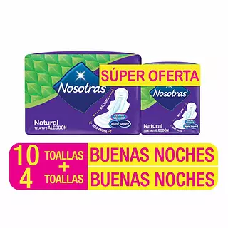 Toallas Nosotras Buenas Noches 