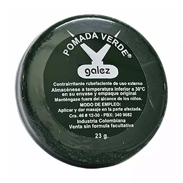 Pomada Verde Galez