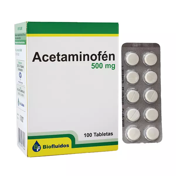 Acetaminofen 500 Mg