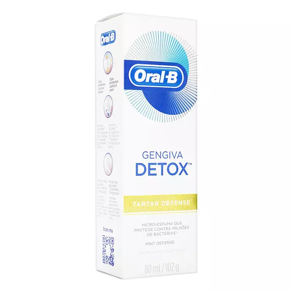 Crema Dental Oral B Encias Detox