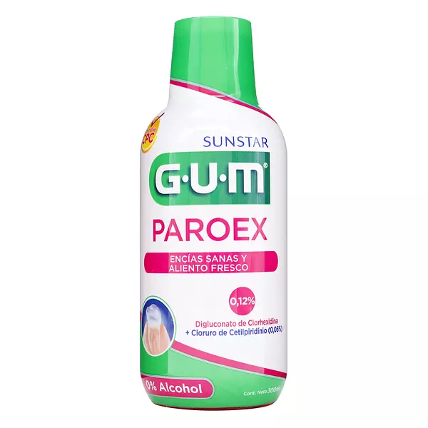 Enjuague Bucal Gum Paroex 