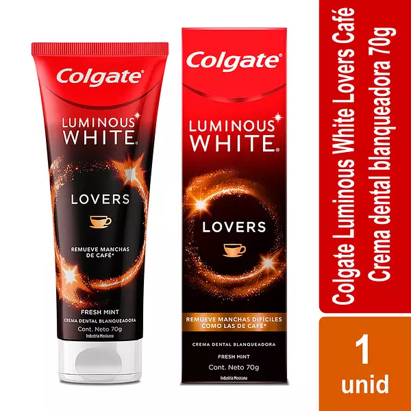 Crema Colgate Luminous Whi.Lovers Cafe 