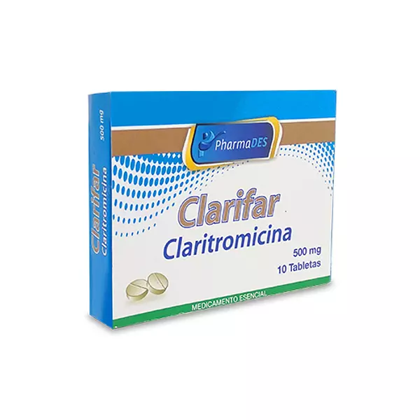 Clarifar Claritromicina 500