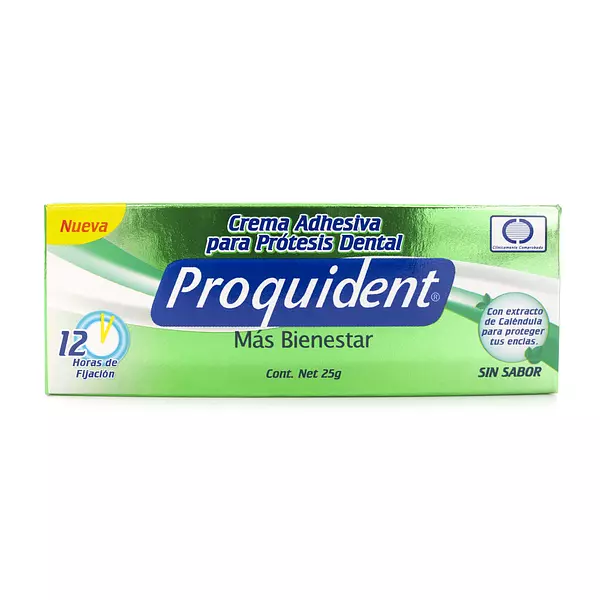 Crema Adhe.Protesis Proquident  sin sabor