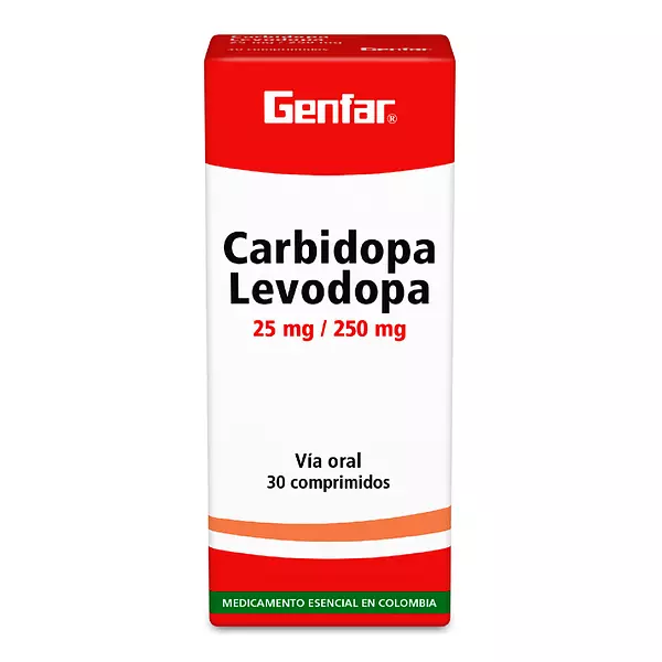 Carbidopa+Levodopa 25/250 Mg