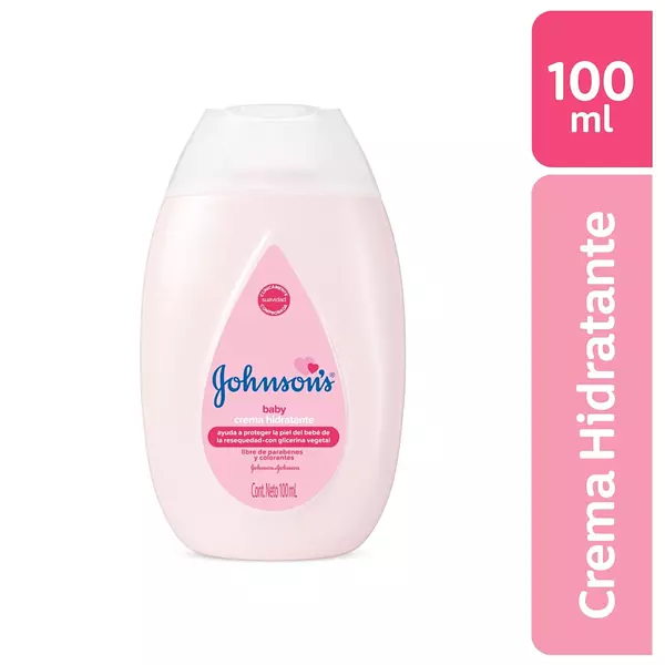 Crema Johnson Baby Liquida Rosada 