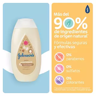 Crema Johnson Baby Liquida Avena 