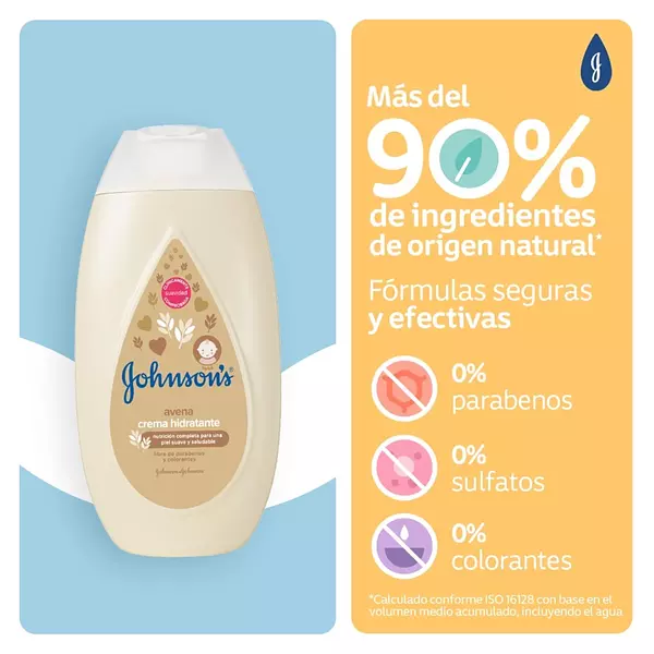 Crema Johnson Baby Liquida Avena 