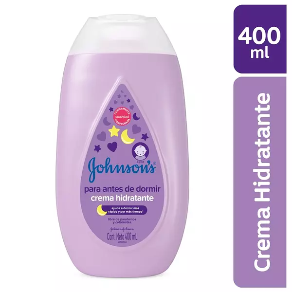 Crema Johnson Baby Liquida Antes de Dormir 