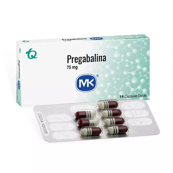 Pregabalina 75 Mg MK