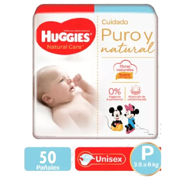 Pan.Huggies Nat.Car.P1 50Ud