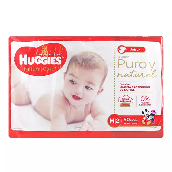 Pan.Huggies Nat.Car.Unisex Med