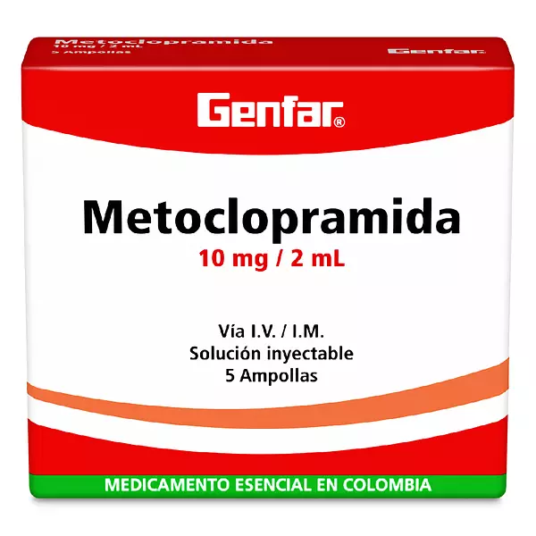 Metoclopramida 10 Mg/2